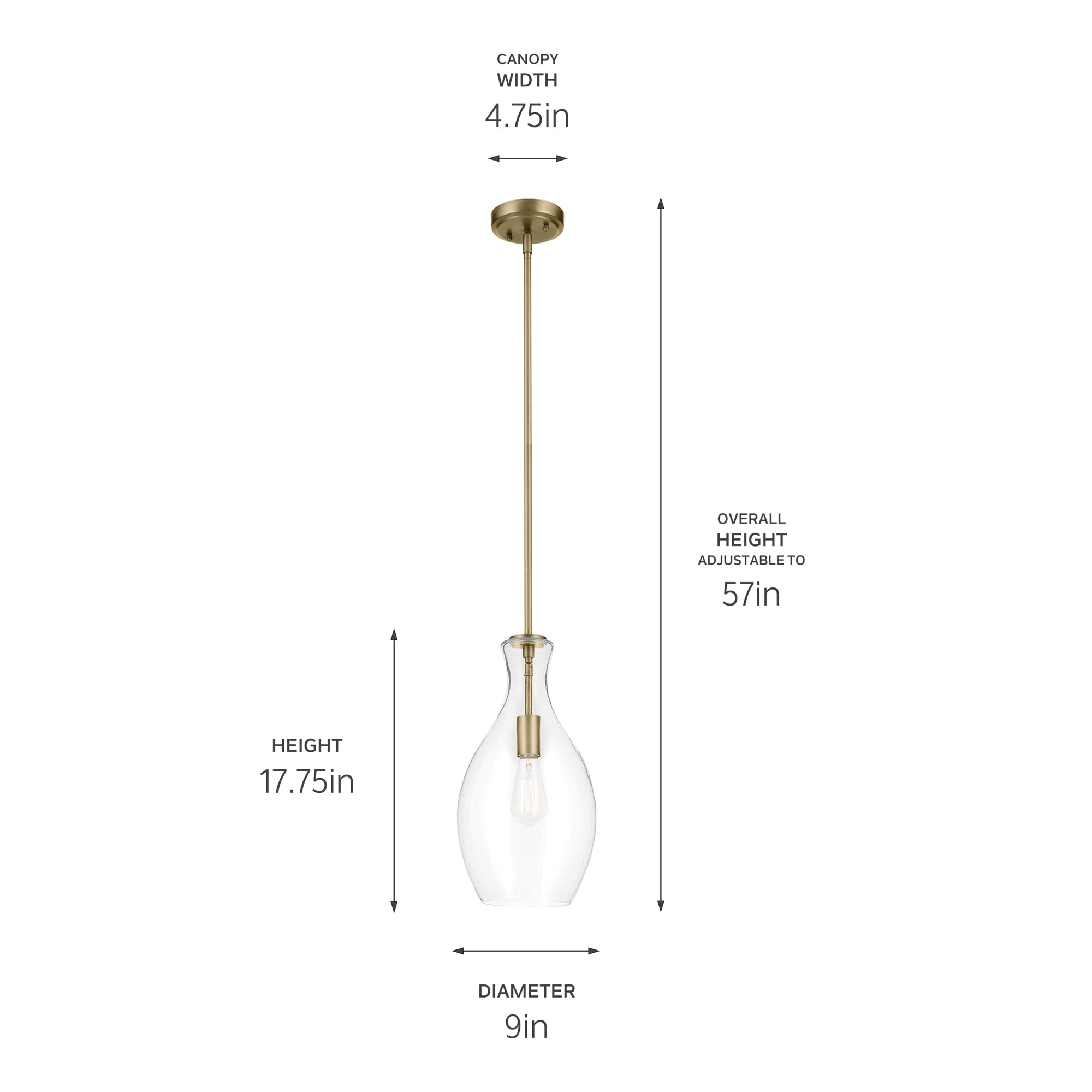 Kichler Everly 17.75
