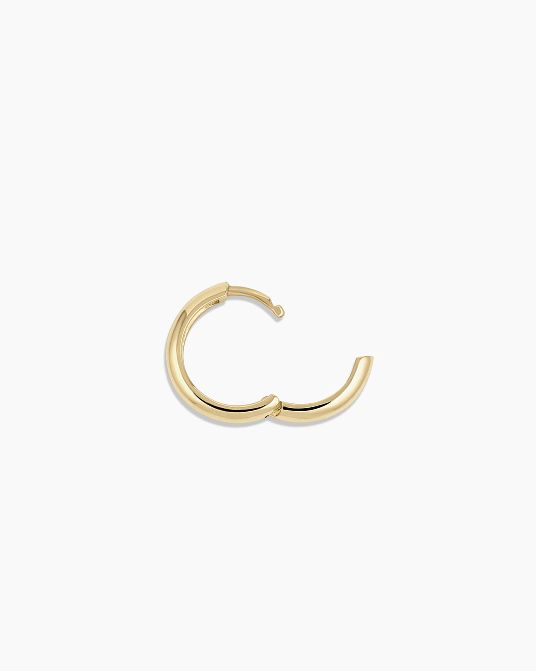 14K Gold Huggie Earrings for Women - Single Helium Hoop Earrings for Everyday Wear & Gifting | Perfect for Casual, Office & Special Occasions