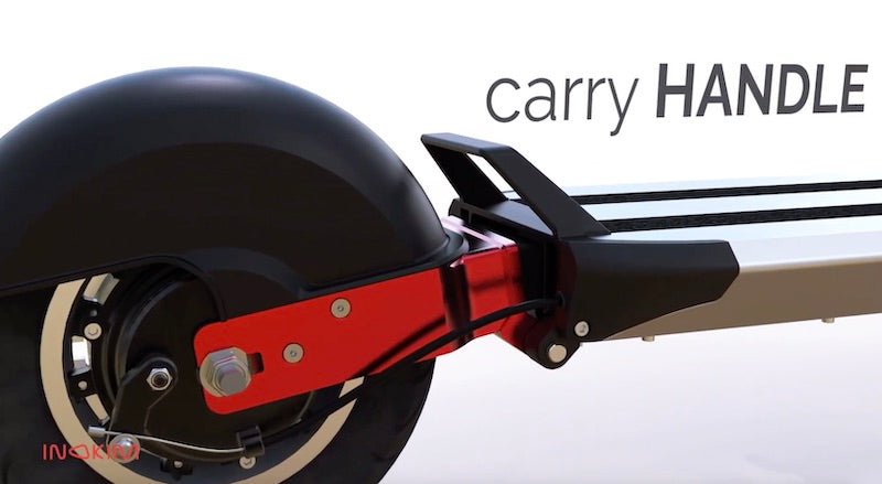 Inokim Quick 4 Electric Scooter - Lightweight Foldable Commuter Scooter with Long Battery Life - Perfect for Urban Commuting & Last-Mile Transportation