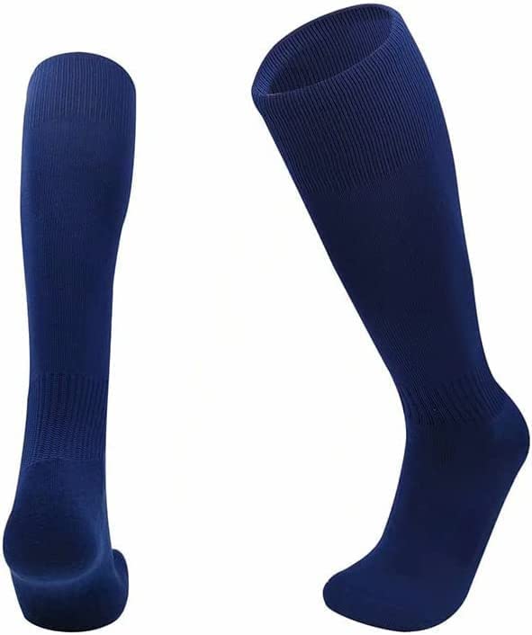 SARIMON Unisex Knee High Sports Socks for Football Rugby Hockey - Breathable Compression Socks for Kids Adults & Juniors - Perfect for Soccer Outdoor Games & Athletic Training