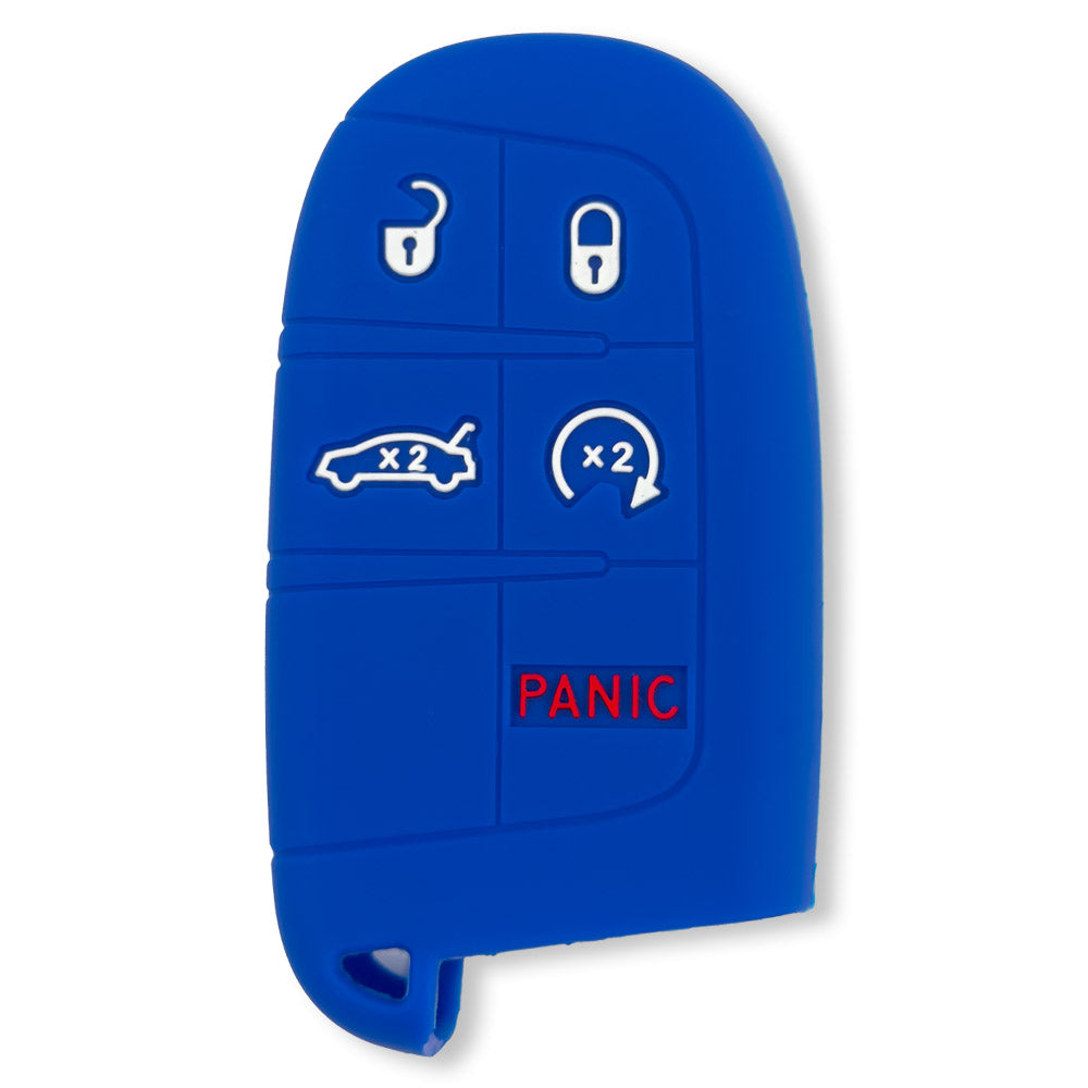 Dodge RAM 2013-2018 Key Fob Cover - 100% Silicone Rubber Protective Case - Anti-Scratch & Shockproof - Multiple Color Options - Perfect for Daily Use & Car Protection
