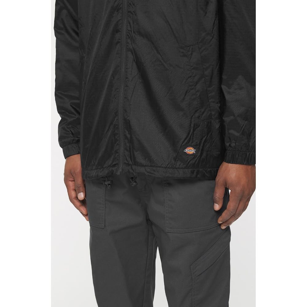 Dickies Men's Fleece Lined Hooded Jacket - Warm Winter Work Jacket with Hood for Outdoor Activities & Casual Wear