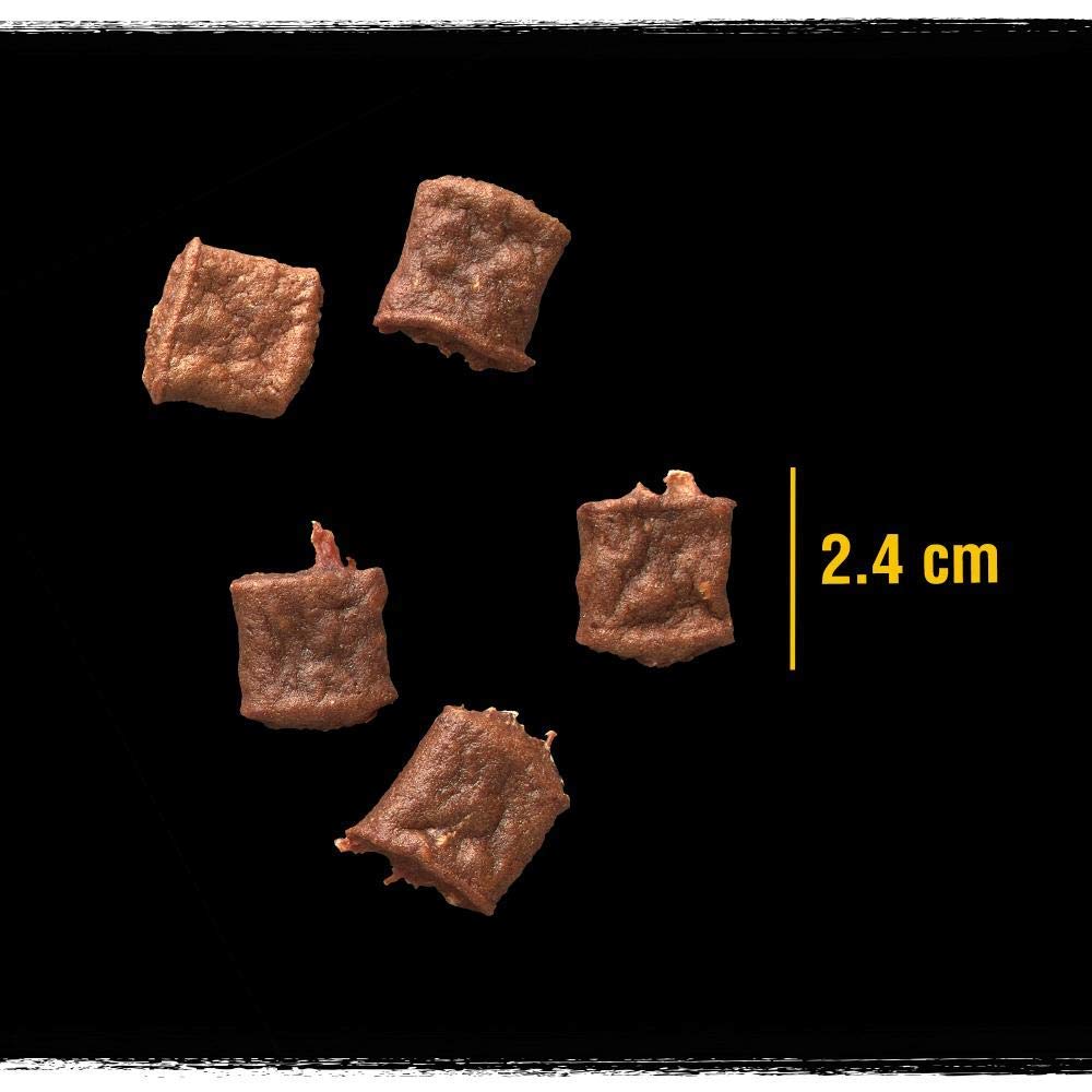 High Protein Crave Protein Chunks Dog Treats - Grain-Free Chicken Flavor, 6 x 55g Pack - Perfect for Training, Rewards & On-the-Go Snacks