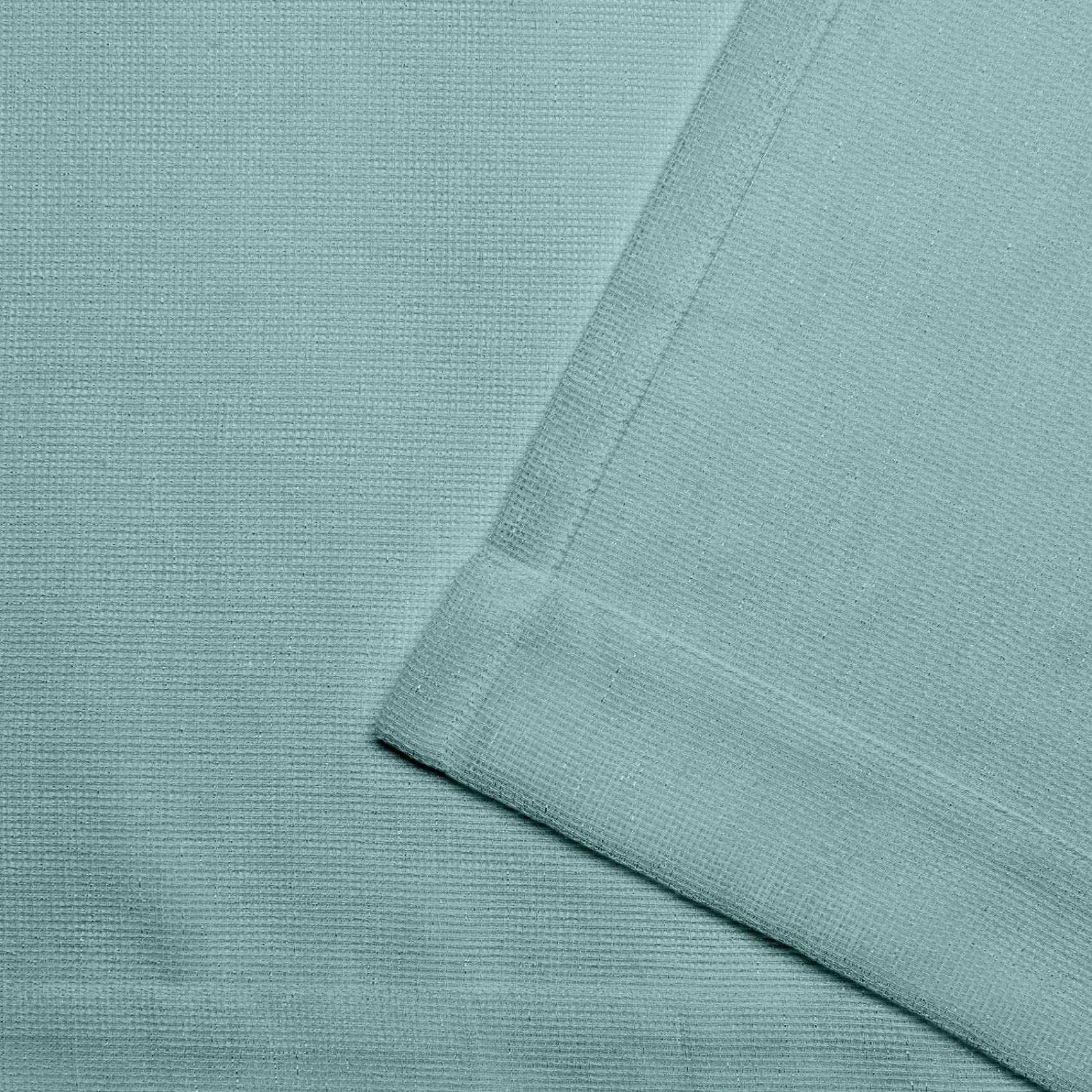 Exclusive Miami Semi-Sheer Textured Grommet Top Curtain Panels - Pair of 54