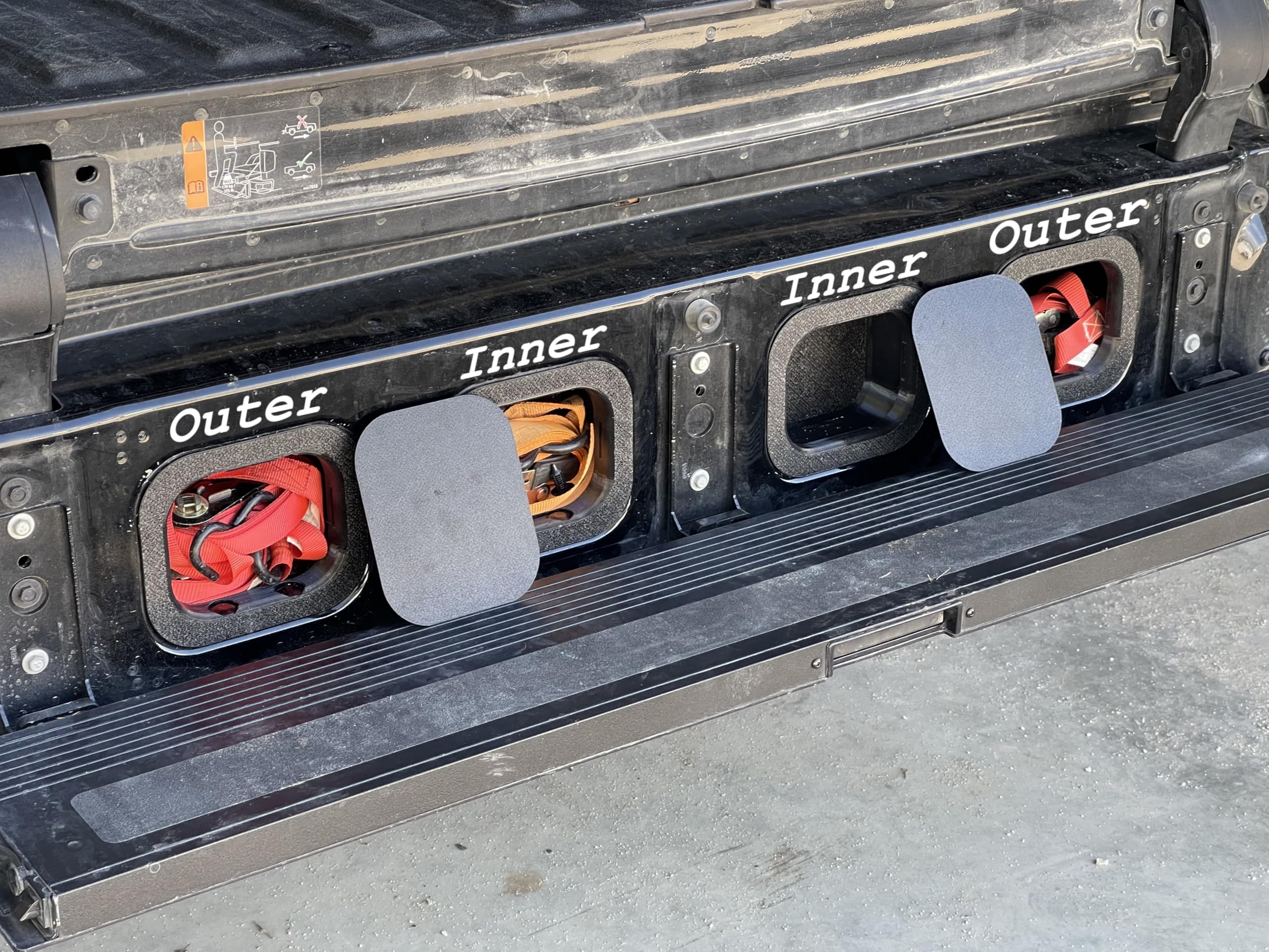 MultiPro Tailgate Storage Box - Durable & Waterproof Organizer for Truck Bed Accessories | Perfect for Camping, Road Trips & Outdoor Adventures