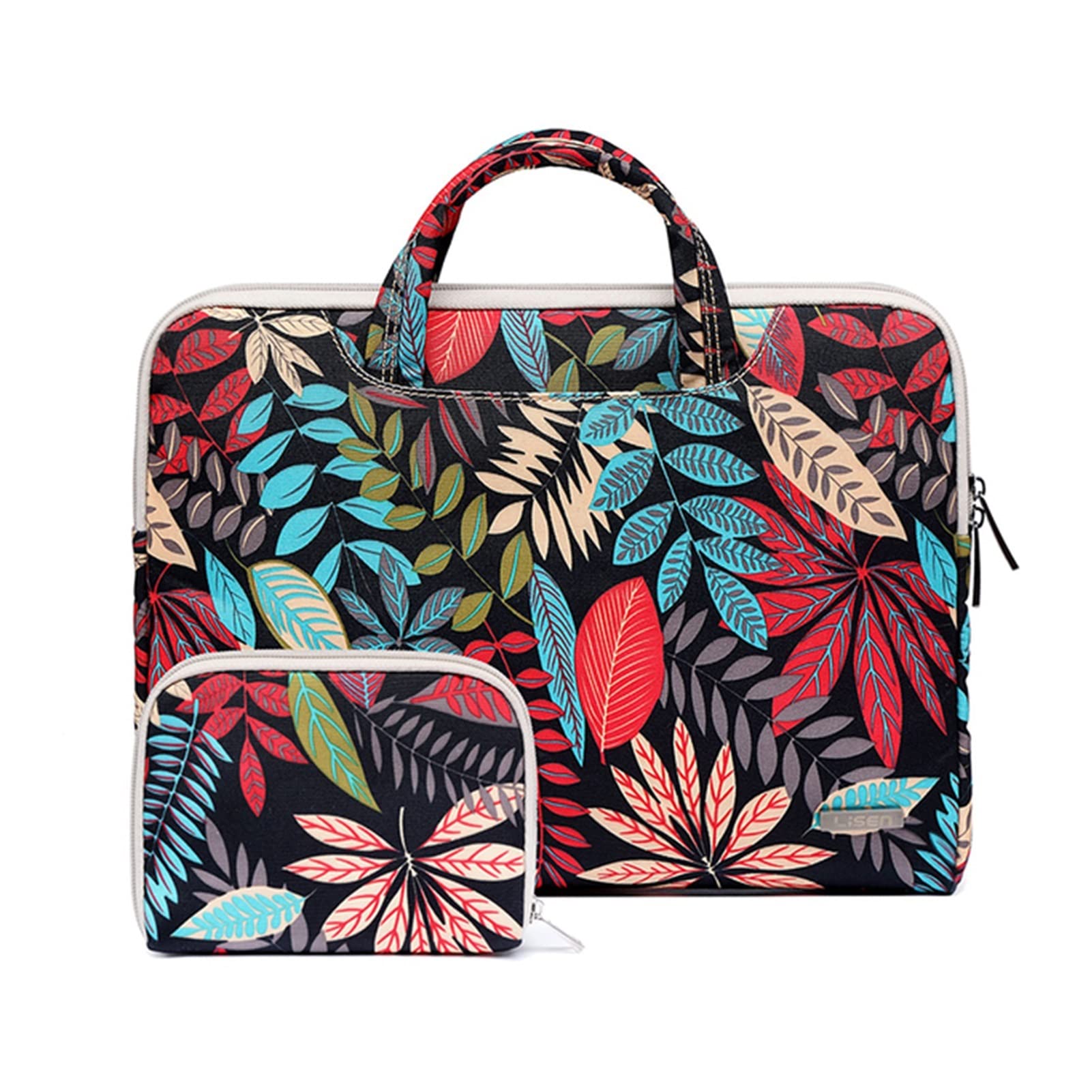 Waterproof Business Briefcase & Laptop Bag Set for Women - 11-inch Professional Notebook Sleeve with Handbag - Perfect for Office, Work, Travel & Business Meetings (Color: A)