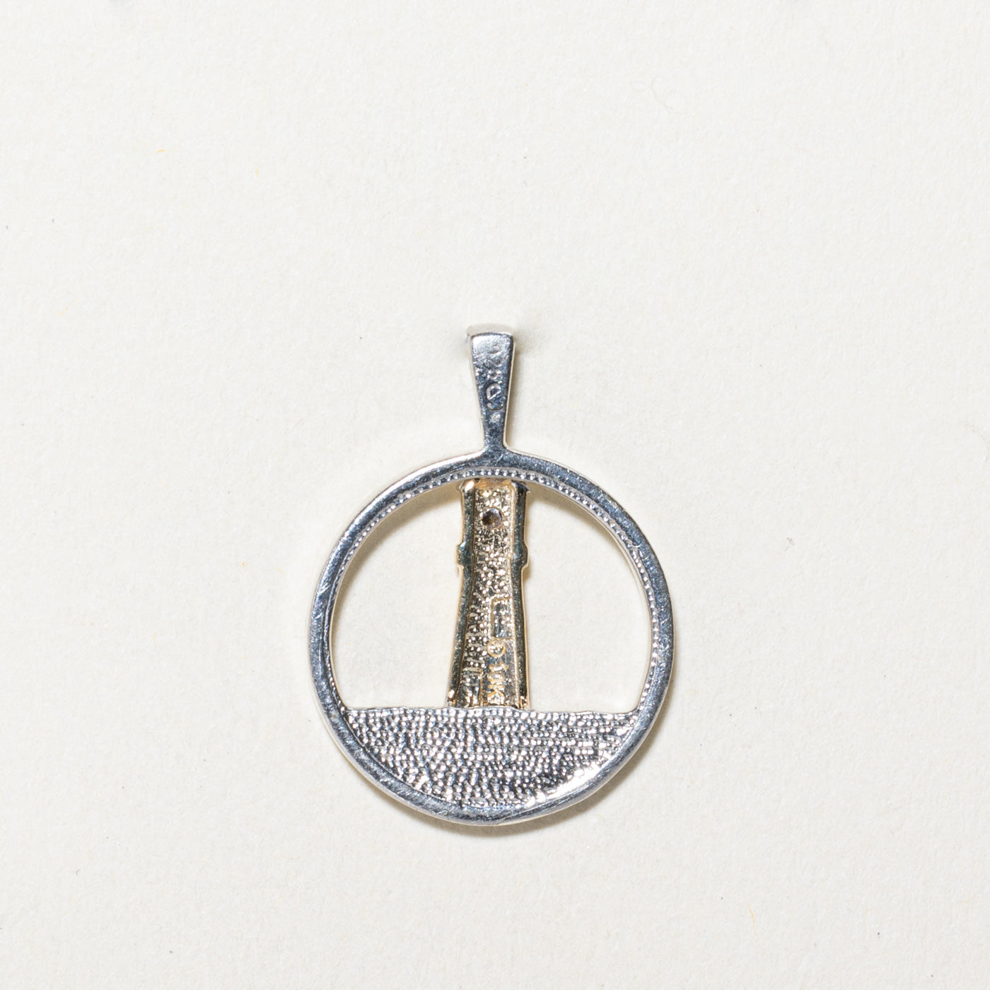 0.03ct Diamond Lighthouse Pendant Necklace - Elegant Jewelry Gift for Women - Perfect for Anniversaries, Birthdays & Special Occasions
