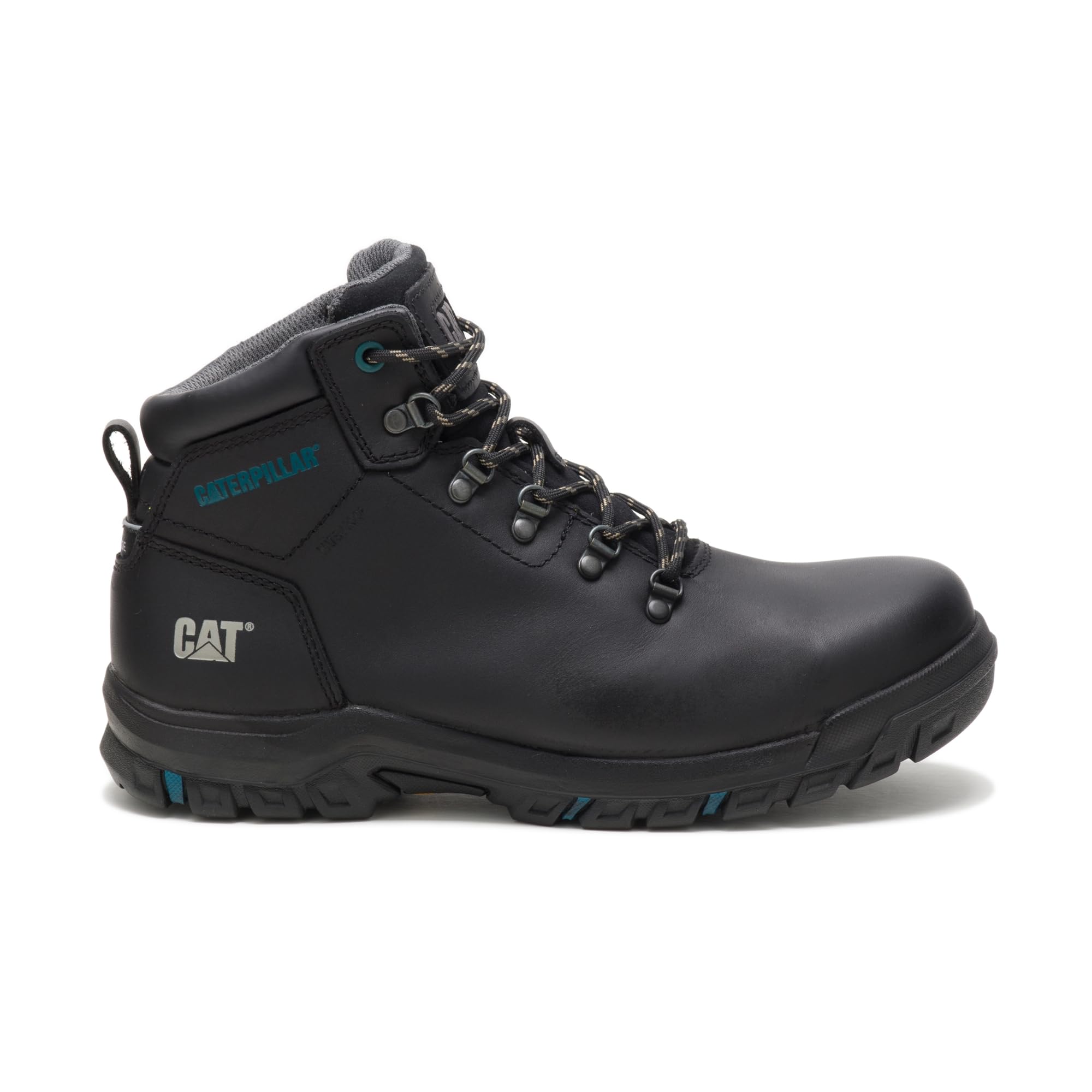 CAT Women's Mae Waterproof Steel Toe Work Boot - Safety Shoes for Construction, Warehouse & Outdoor Work - Comfortable Non-Slip Work Boots for Women