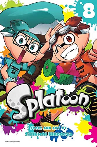 Splatoon Manga Collection - 10 Book Set by Sankichi Hinodeya | Complete Series for Fans | Perfect Gift for Gamers & Anime Lovers