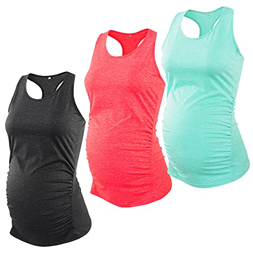 Black/Heather Red/Green