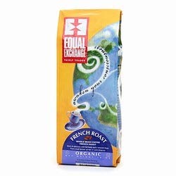 Equal Exchange Organic French Roast Whole Bean Coffee - 6 Pack (10oz Each) | Fair Trade, USDA Certified | Perfect for Home Brewing, Office Use & Gifts
