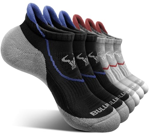 6pairs-black/Gray Heather 4317
