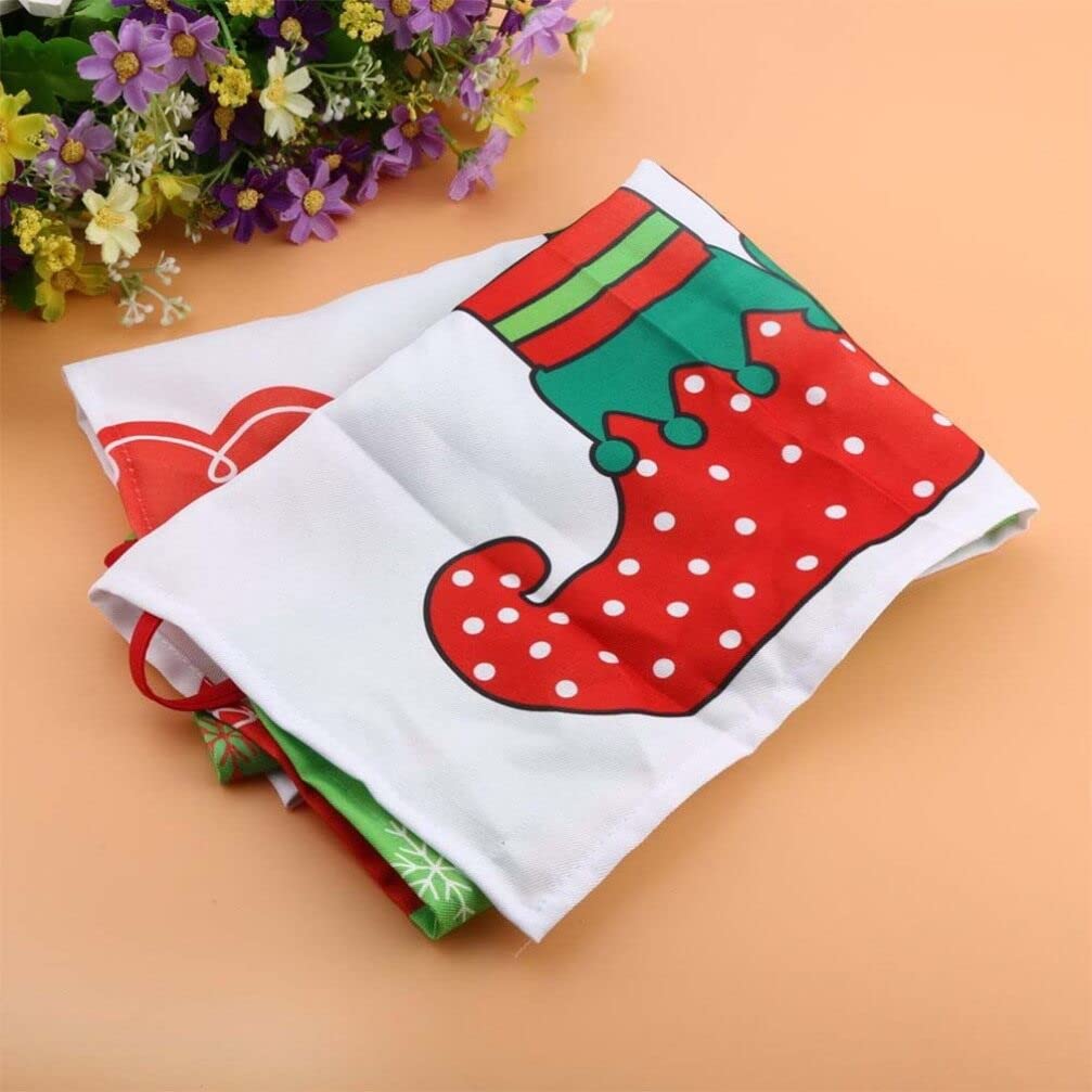 Festive Christmas Apron with Pockets - Kitchen Cooking Baking Chef Apron for Holiday Baking, Cooking & Decorating - Perfect for Christmas Parties, Family Gatherings & Festive Cooking Activities