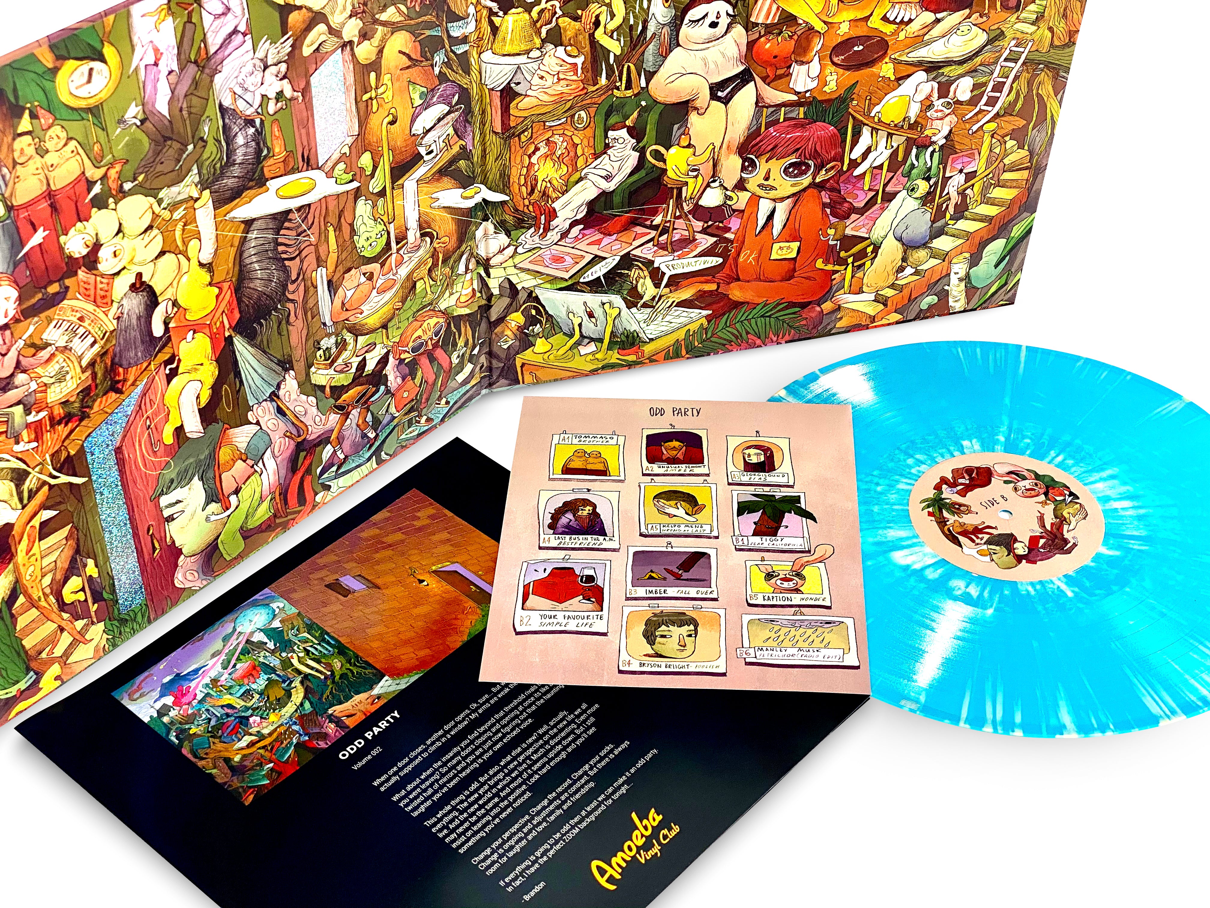 Vol. 064: Odd Party - Unique Collectible Art Book for Creative Minds | Perfect for Art Lovers, Gift Giving & Home Decor