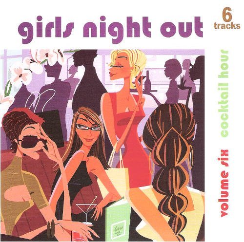Girls Night Out 6-Piece Cosmetic Set - Perfect for Parties, Travel & Makeup Storage | Cute Cosmetic Bag & Essential Beauty Tools