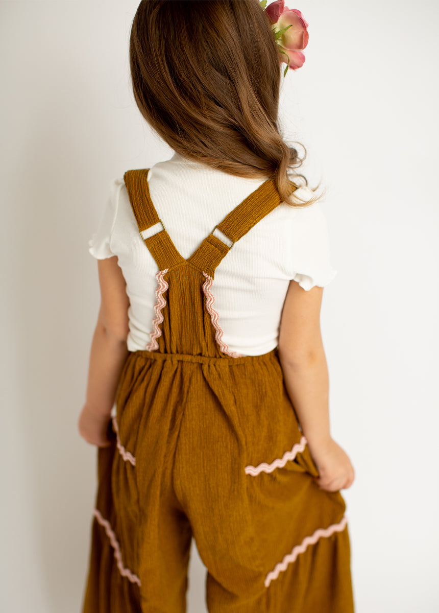 Mercy Overalls in Bistre - Durable & Stylish Women's Denim Overalls for Casual Wear, Work & Outdoor Activities