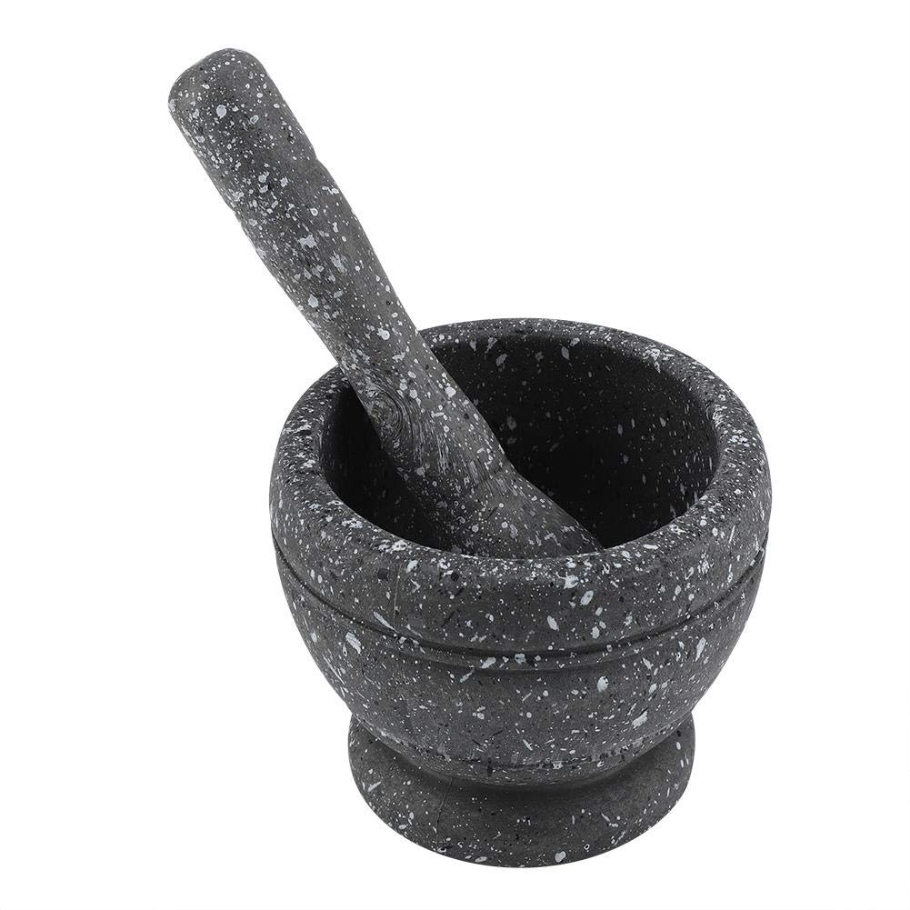 Premium Mortar and Pestle Set - 4# Heavy Duty Spice Grinder for Garlic, Herbs & Spices - Perfect for Cooking, Grinding & Crushing - Ideal for Kitchens, Restaurants & Home Chefs