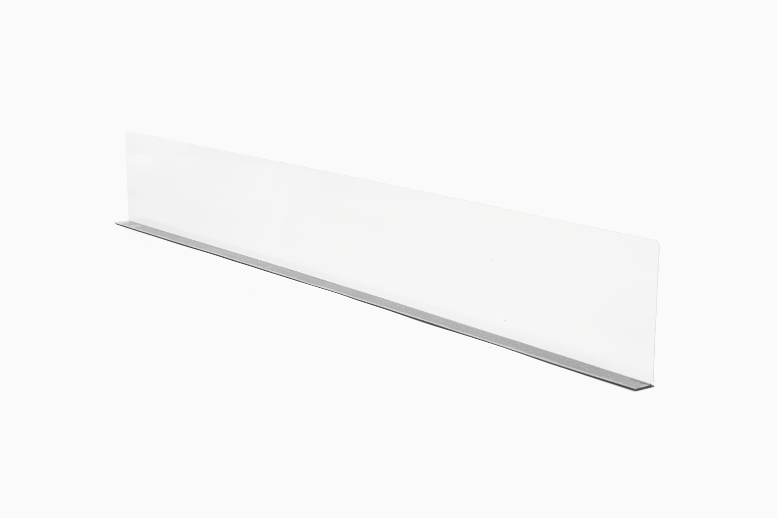 Magnetic Acrylic Shelf Dividers 25 Pack - 22