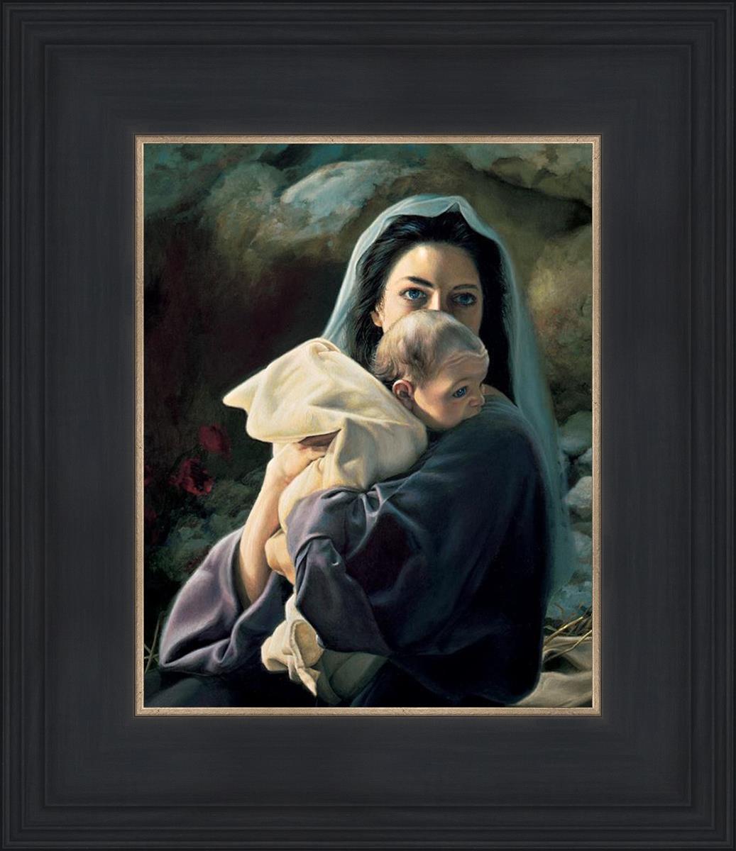 Be It Unto Me Religious Painting by Liz Lemon Swindle - Inspirational Christian Art for Home, Church & Office Decor