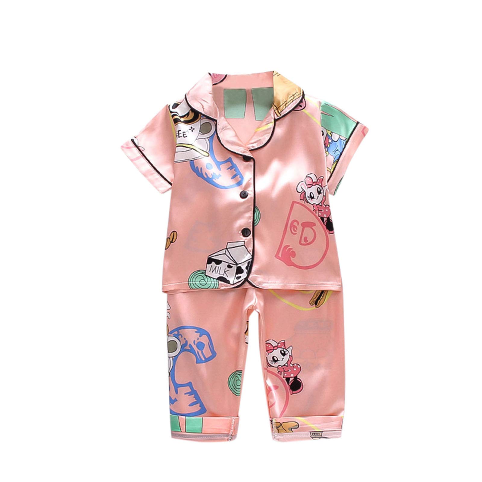 2PC Baby Girl & Boy Clothes Set | Cute Toddler Outfits for 3 Year Olds | Perfect for Playdates, Photos & Everyday Wear