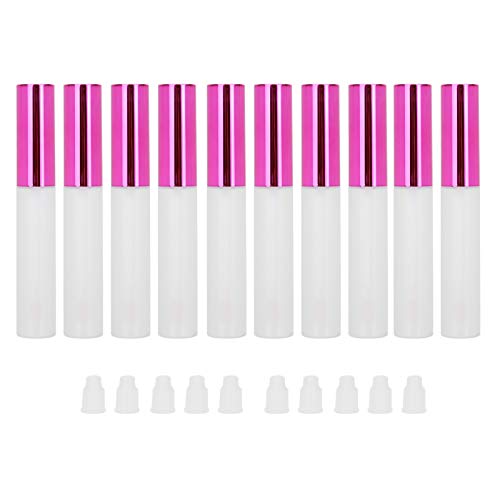10pcs Refillable Lip Gloss Tubes - Empty Lip Oil Containers for DIY Lip Gloss, Professional Salon & Home Use | Portable Cosmetic Bottles for Makeup Artists & Beauty Enthusiasts