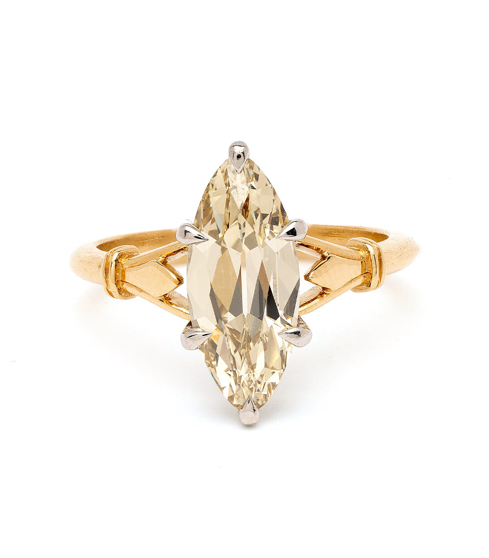 Bad Romance 2 56Ct Champagne Diamond Unique Engagement Ring for Women - Perfect for Proposals, Anniversaries & Special Occasions