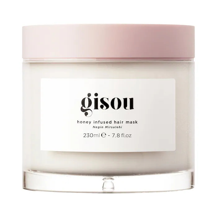Gisou Honey Infused Hair Mask - Deep Conditioning Treatment for Dry & Damaged Hair - Perfect for Salon-Quality Hydration at Home
