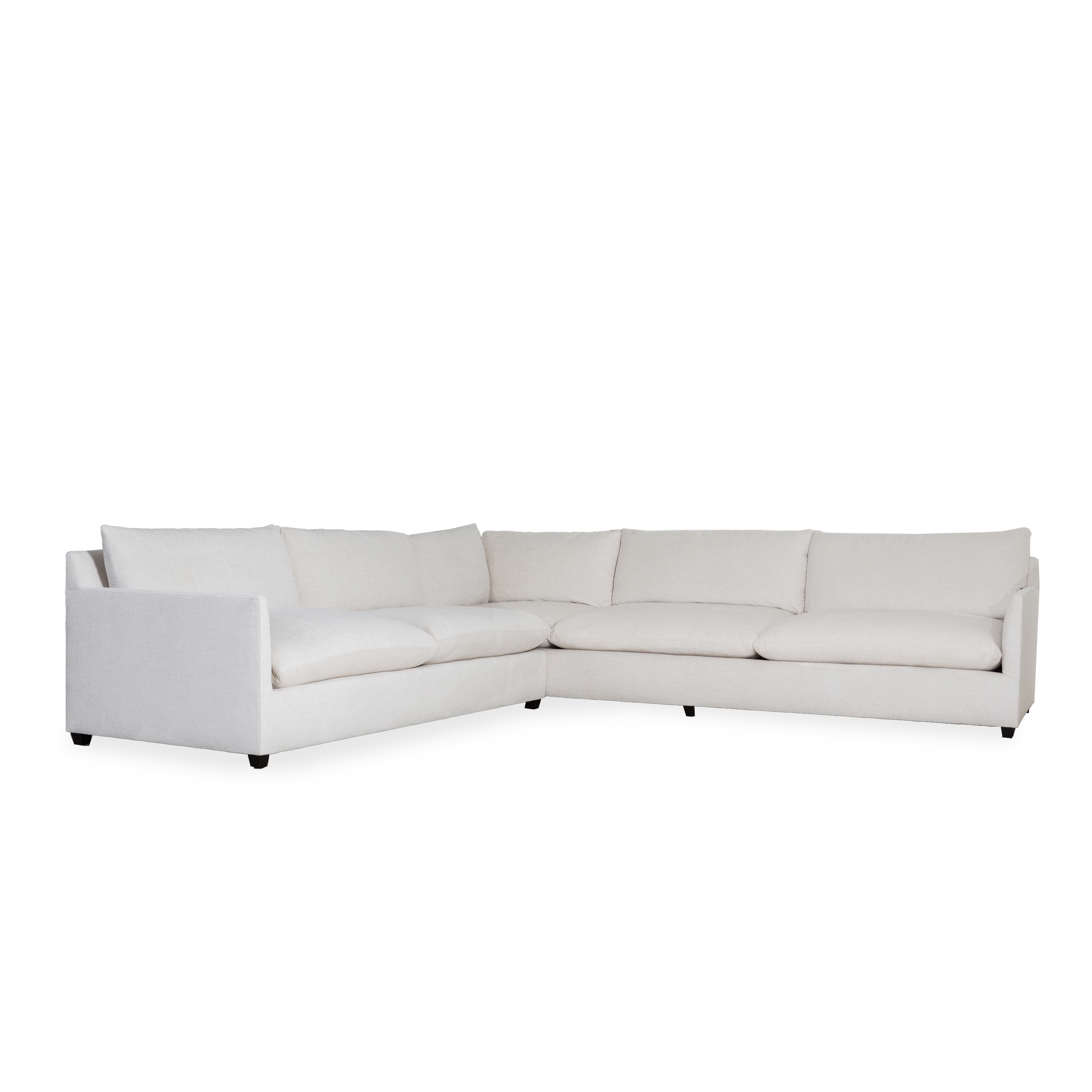 Modern L-Shaped Corner Sectional Sofa with Reversible Chaise - Perfect for Living Room, Family Room & Small Spaces
