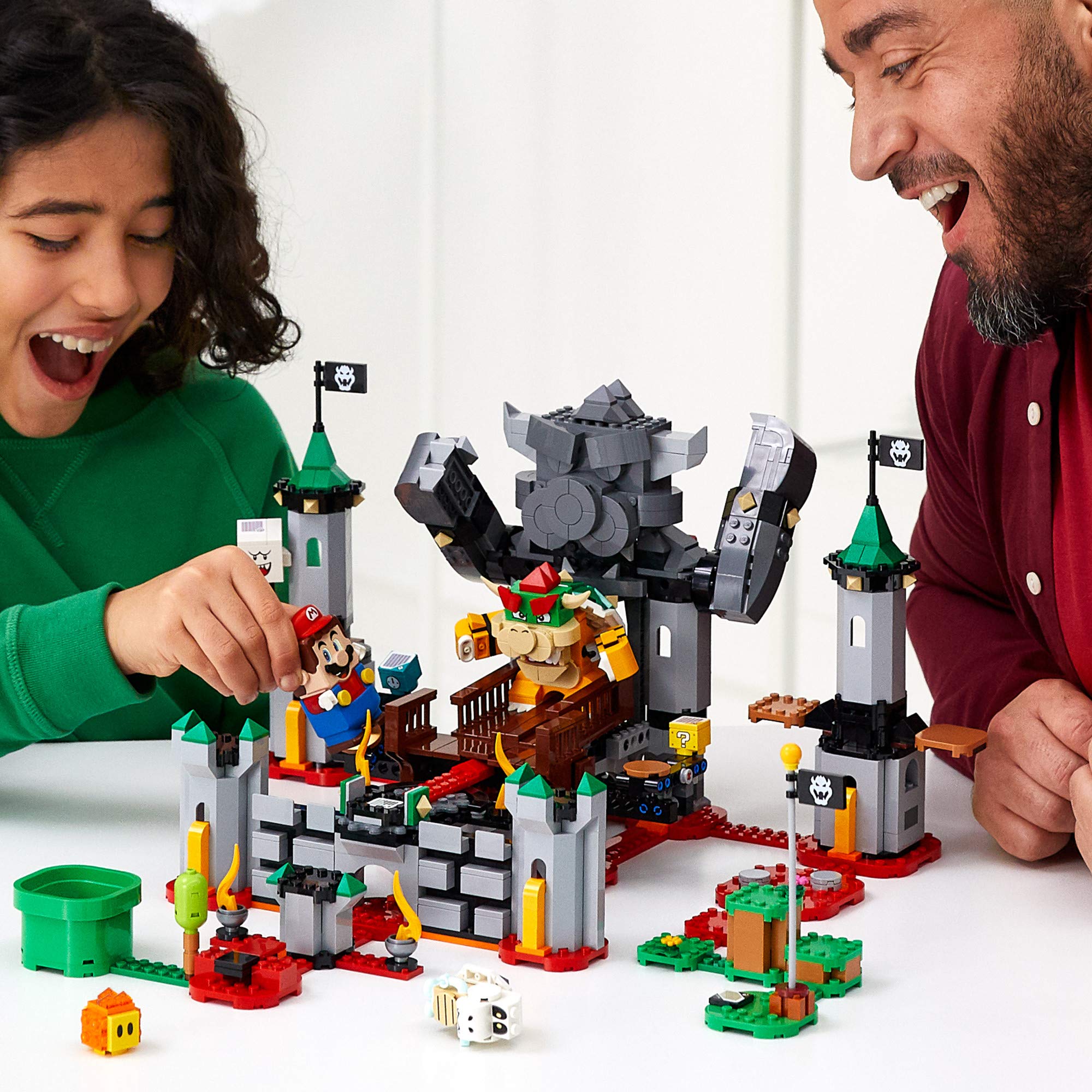 LEGO Super Mario Bowser's Castle Boss Battle Expansion Set 71369 - 1,010 Piece Building Kit for Kids | Customize Super Mario Starter Course (71360) | Creative Play & Collectible Toy for Birthday Gifts & Family Game Nights