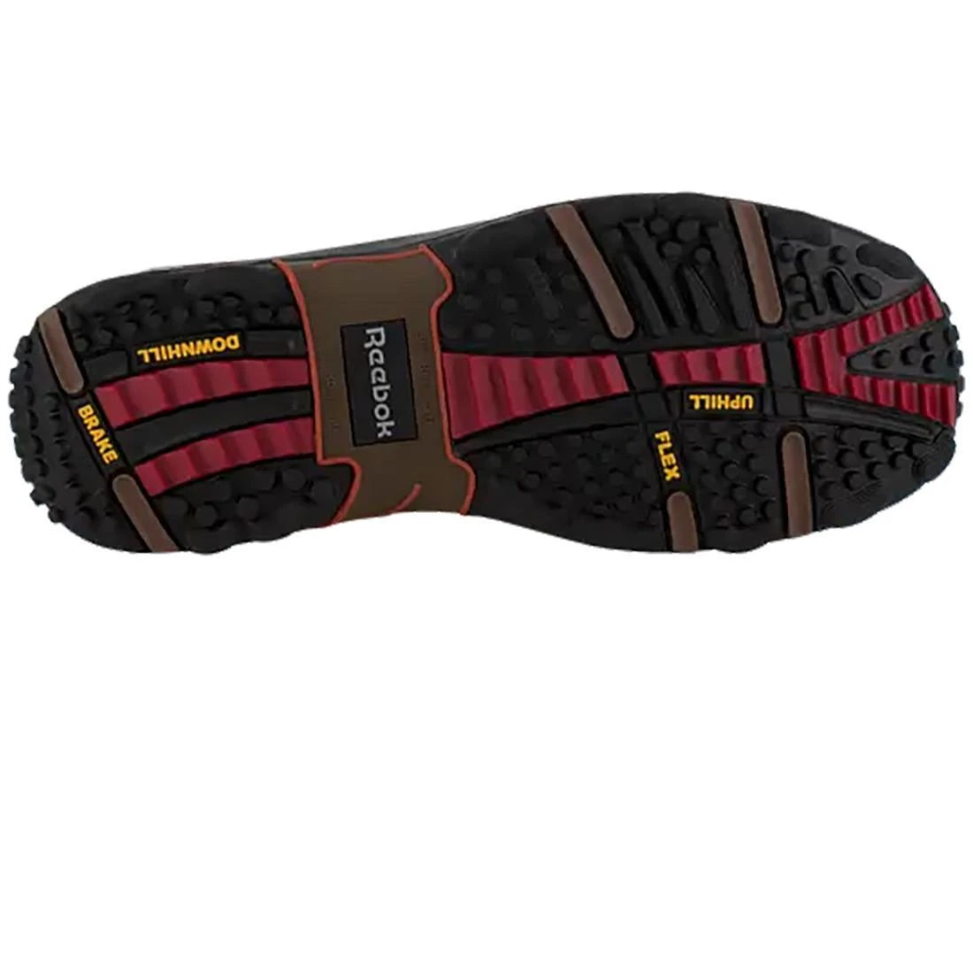 Tiahawk Composite Toe Metguard Work Boots for Men - Brown Safety Shoes with Steel Toe Protection for Construction, Warehouse & Industrial Work