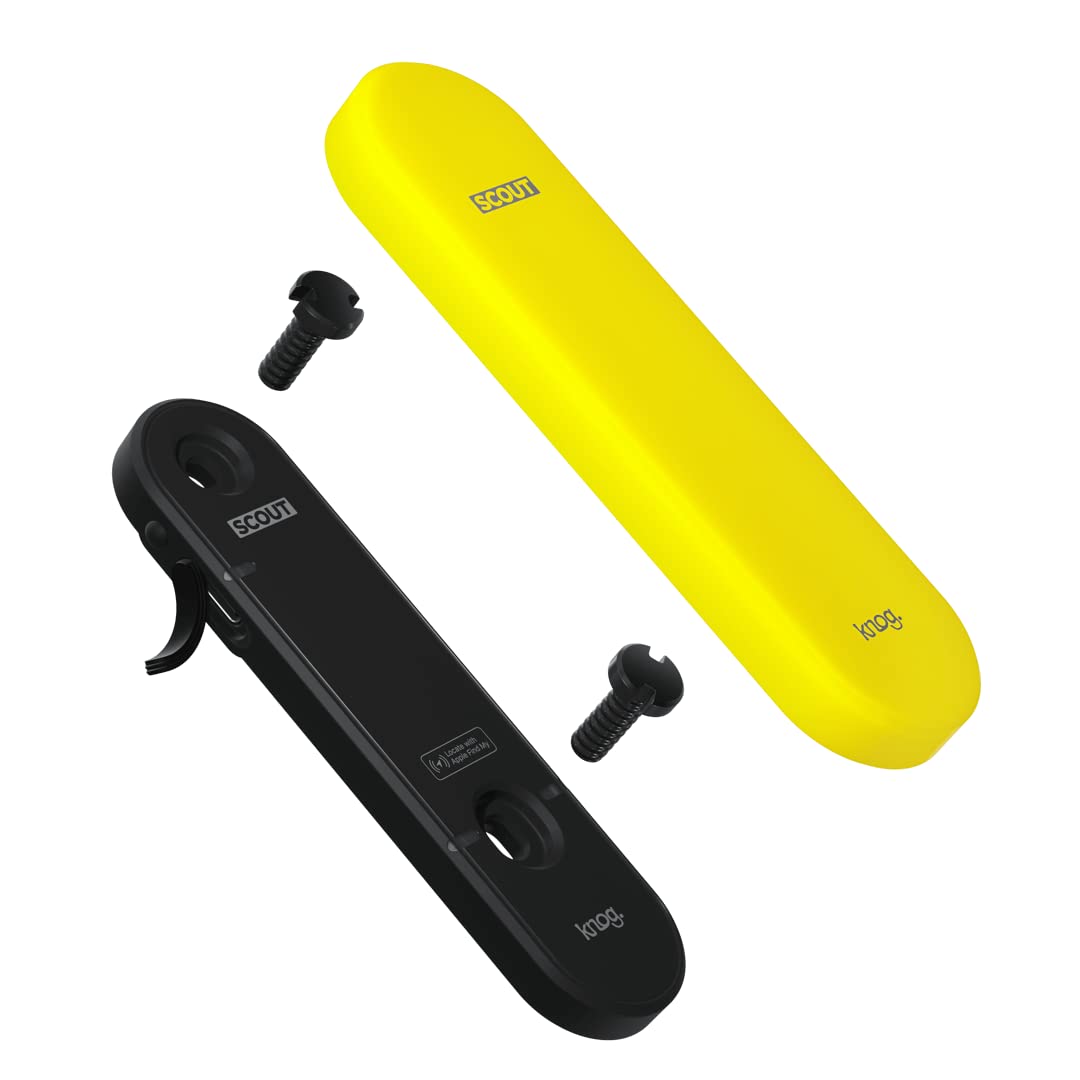 Knog Scout Bike Light - High Visibility Black Cycling Headlight for Night Riding & Commuting | USB Rechargeable, One Size Fits All Bicycles | Perfect for Urban Cycling, Mountain Biking & Road Safety