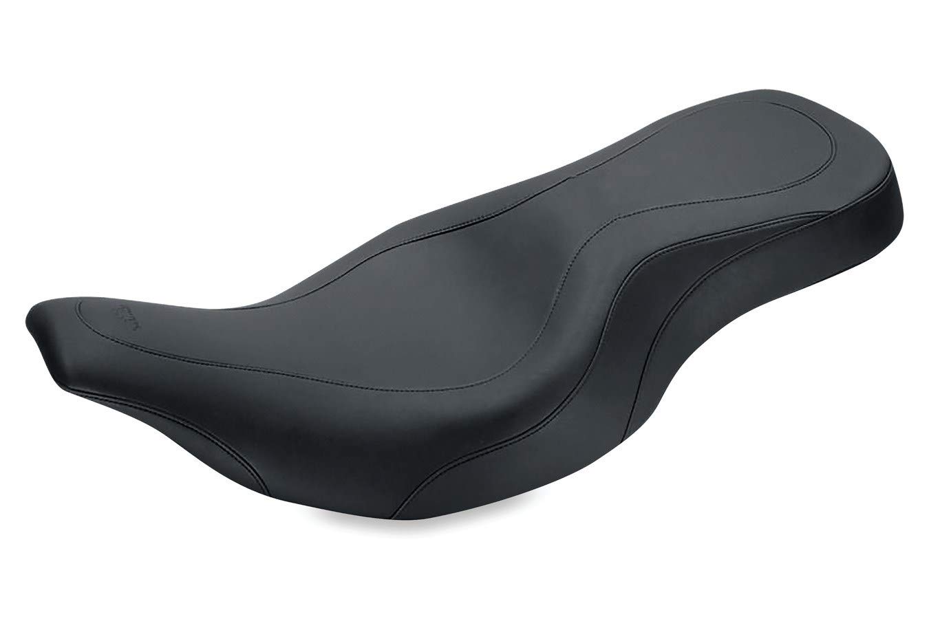 Mustang Wide Tripper Seat 76587 - Premium Motorcycle Seat for Harley Davidson & Cruisers - Comfortable Long Ride & Touring Accessory