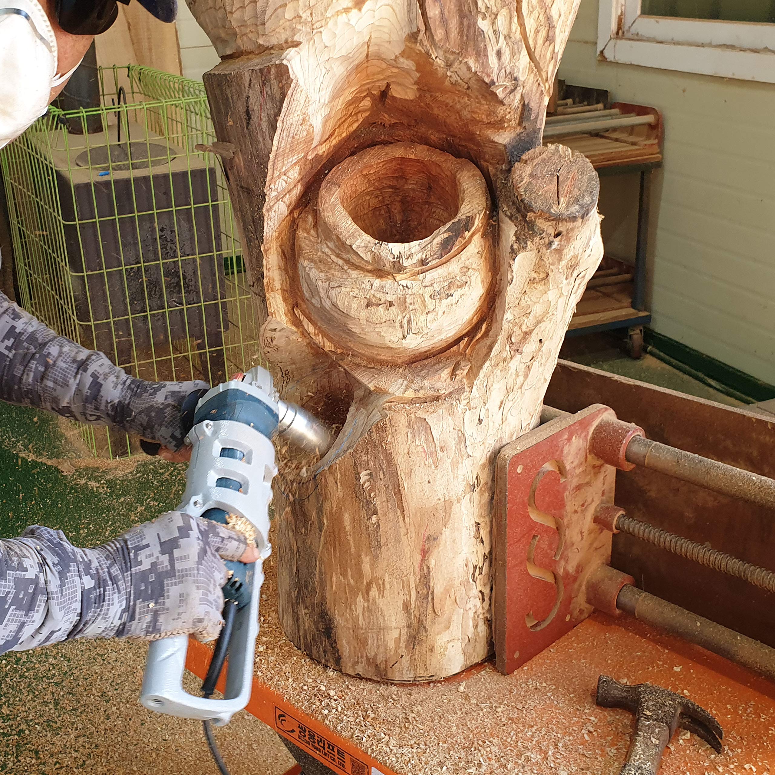 Manpa 3-Inch Holes Cutter - Power Grooving Tool for Wood, Metal & Plastic | Perfect for DIY Projects, Construction & Crafting