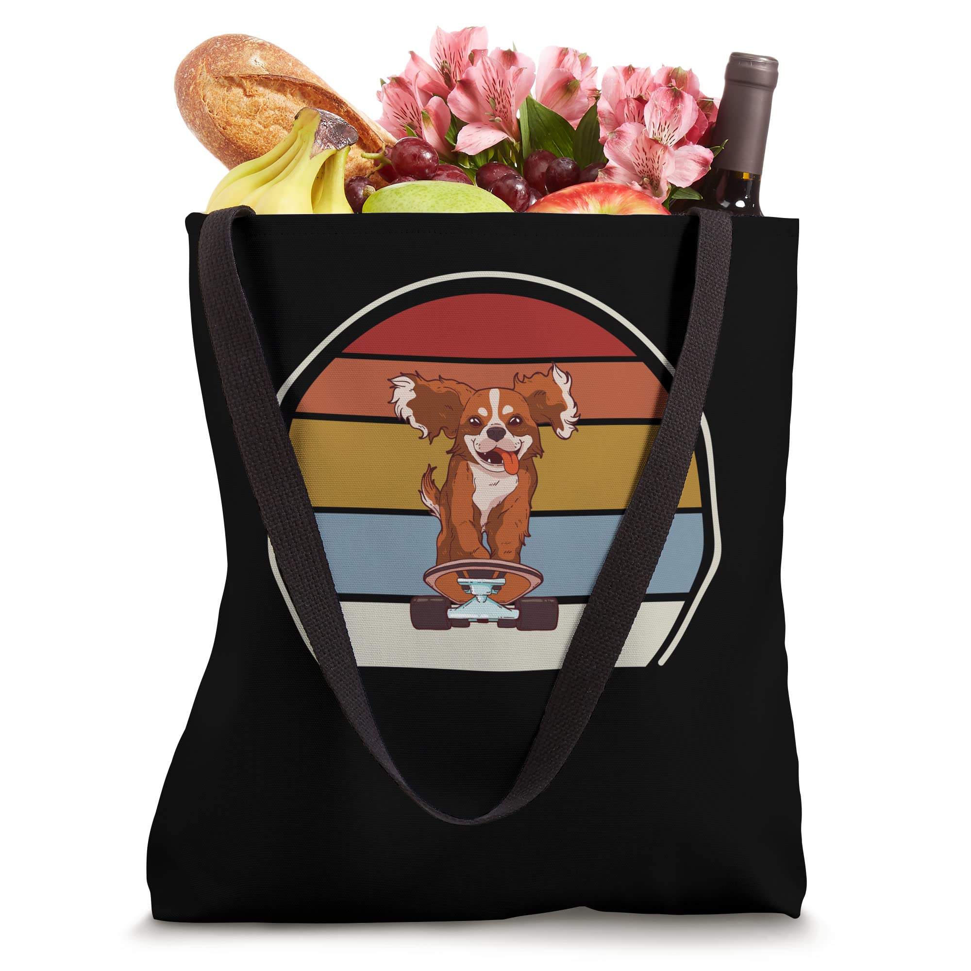 Skater Girl Clothes & Aesthetic Skateboarding Tote Bag - Stylish Skateboard Accessories for School, Park & Street Fashion
