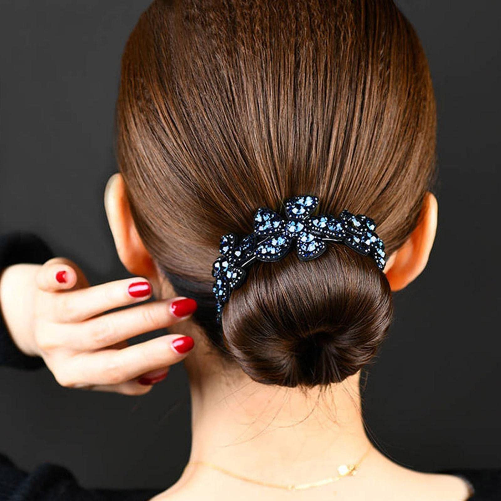 Women's Fashion Hair Claw Clip - Simple & Stylish Hair Accessories for Ponytail, Bun & Updo Hairstyles | Perfect for Work, Party & Everyday Use