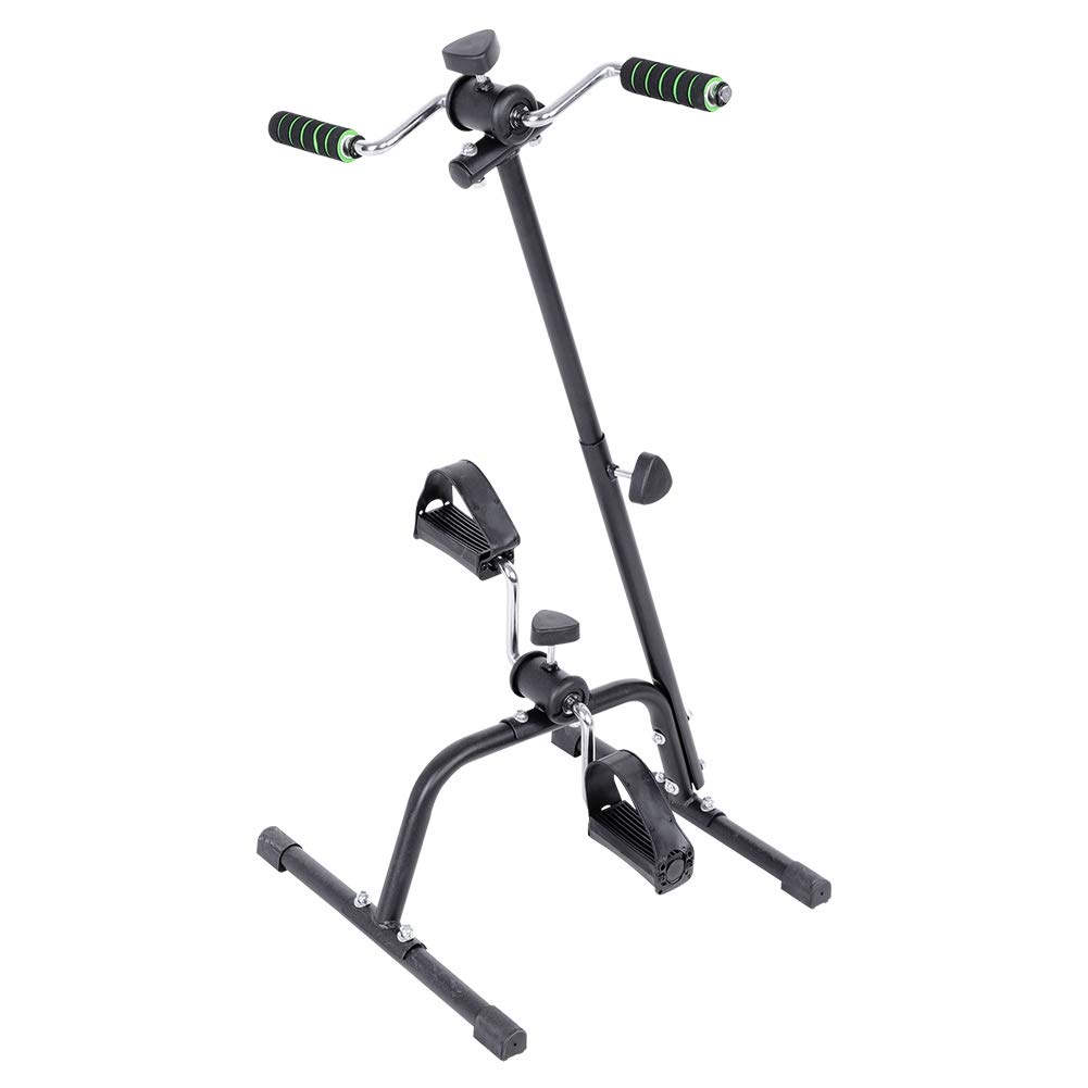 Portable Folding Pedal Exerciser - Adjustable Hand & Leg Rehabilitation Equipment for Seniors | Home Physical Therapy & Fitness Bike for Arm, Knee & Full Body Recovery | Ideal for Post-Surgery, Stroke Recovery & Elderly Home Exercise