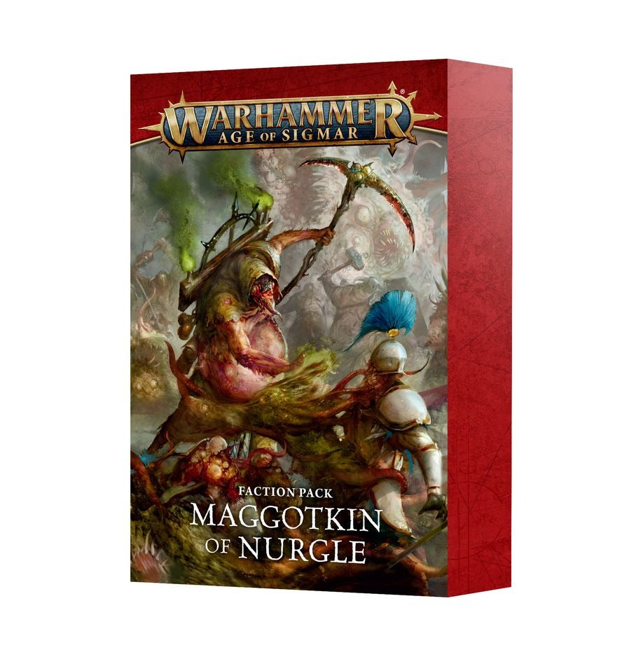 AOS: Maggotkin of Nurgle Faction Pack - Warhammer Age of Sigmar 4th Edition Miniatures for Tabletop Battles & Collectors