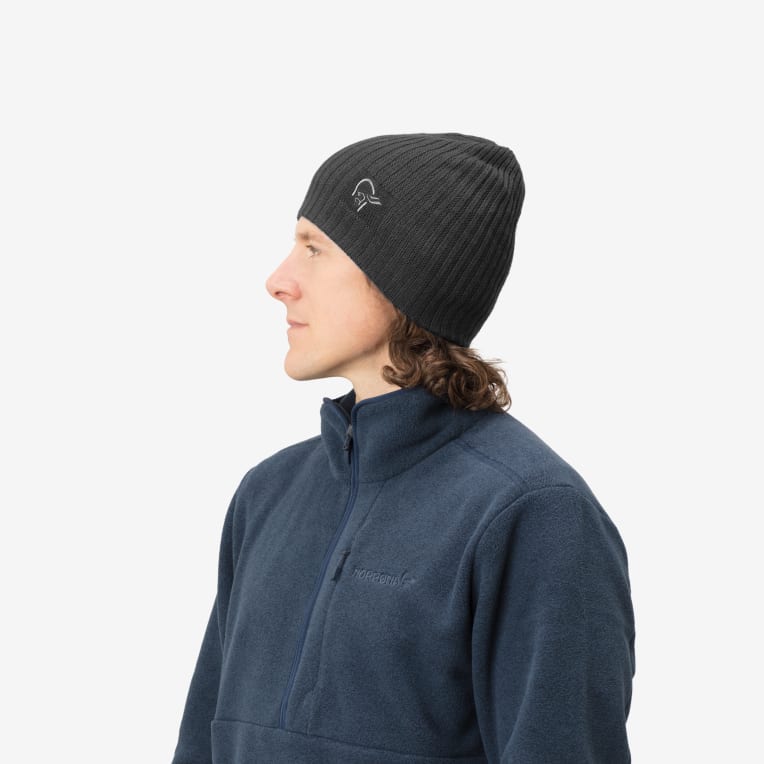 Norrona Lumberjack Beanie - Warm Unisex Winter Hat for Men & Women - Perfect for Skiing, Snowboarding & Outdoor Activities