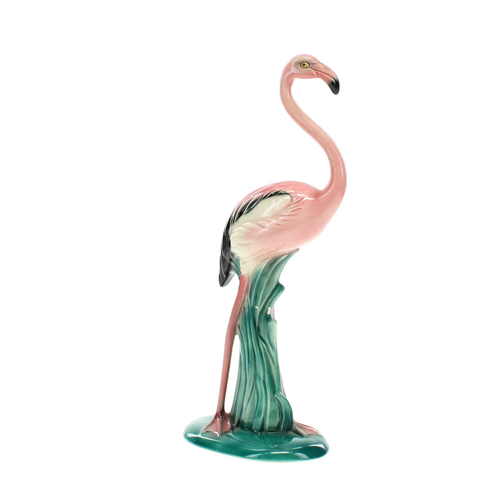 Vintage 1946 Flamingo Hotel Las Vegas Opening Night Ceramic Statue - Bugsy Siegel Memorabilia Collectible for Casino History Enthusiasts | Perfect for Home Décor, Office Display, and Vintage Collectors