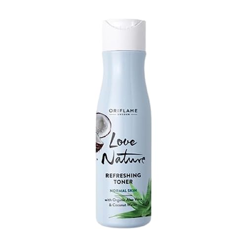 Organic Aloe Vera & Coconut Water Refreshing Toner 150ML - Hydrating & Soothing Facial Mist for Dry, Sensitive Skin | Perfect for Daily Skincare Routine & Post-Workout Refresh