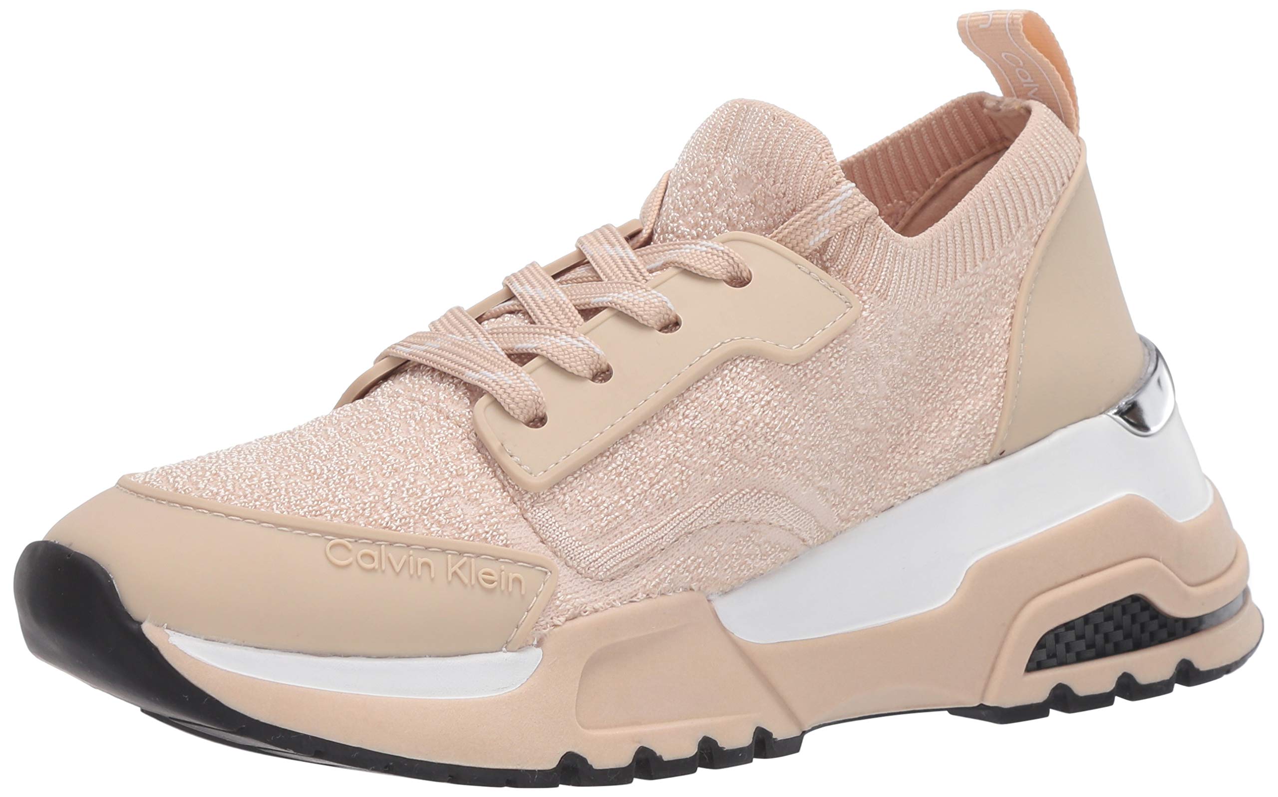 Calvin Klein Women's Fashion Sneakers - Comfortable Casual Walking Shoes for Women | Lightweight Breathable Workout Shoes | Perfect for Work, Gym, Running & Everyday Wear | Ideal for Office, Travel, and Outdoor Activities