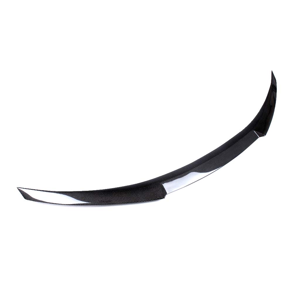 Maserati Quattroporte Sedan 2013-2018 Carbon Fiber Rear Trunk Spoiler Boot Wing - M4 Style for Enhanced Aerodynamics & Sporty Look - Perfect for Car Enthusiasts & Performance Upgrades