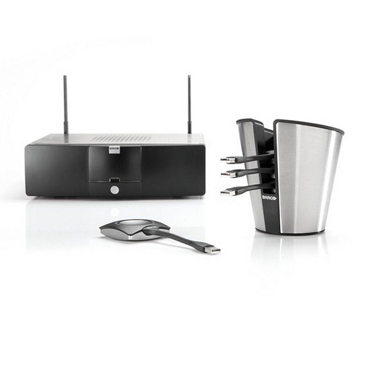 Barco CSC 1 Wireless Presentation System for Meetings & Classrooms - 4K HDMI Screen Sharing, Wireless Display, Collaboration Tool for Business & Education