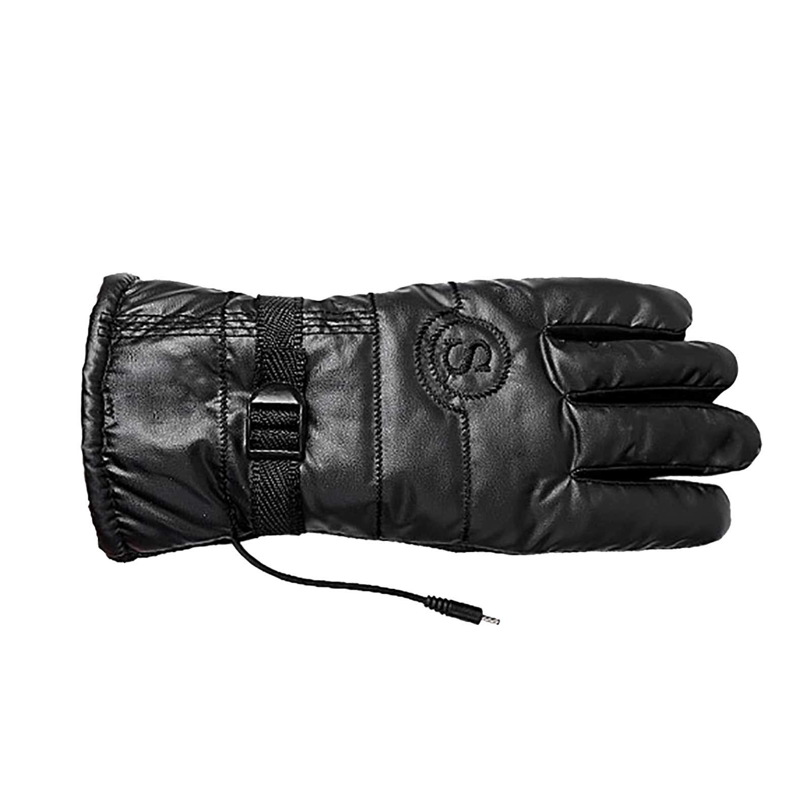 Electric Heated Gloves for Women - Rechargeable Battery-Powered Winter Gloves for Motorcycle, Car & Outdoor Activities - Warm & Cozy Mittens for Cold Weather Riding, Driving & Snow Sports