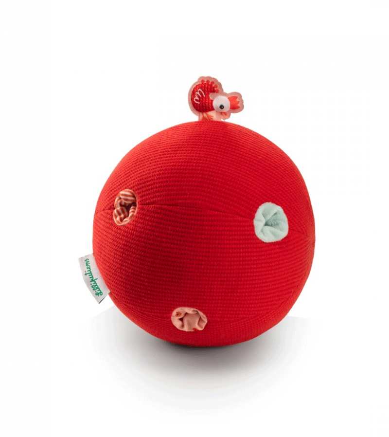 Lilliputiens Paulette the Hen Interactive Activity Ball - Fun Sensory Toy for Babies & Toddlers - Perfect for Playtime, Learning, and Early Childhood Development
