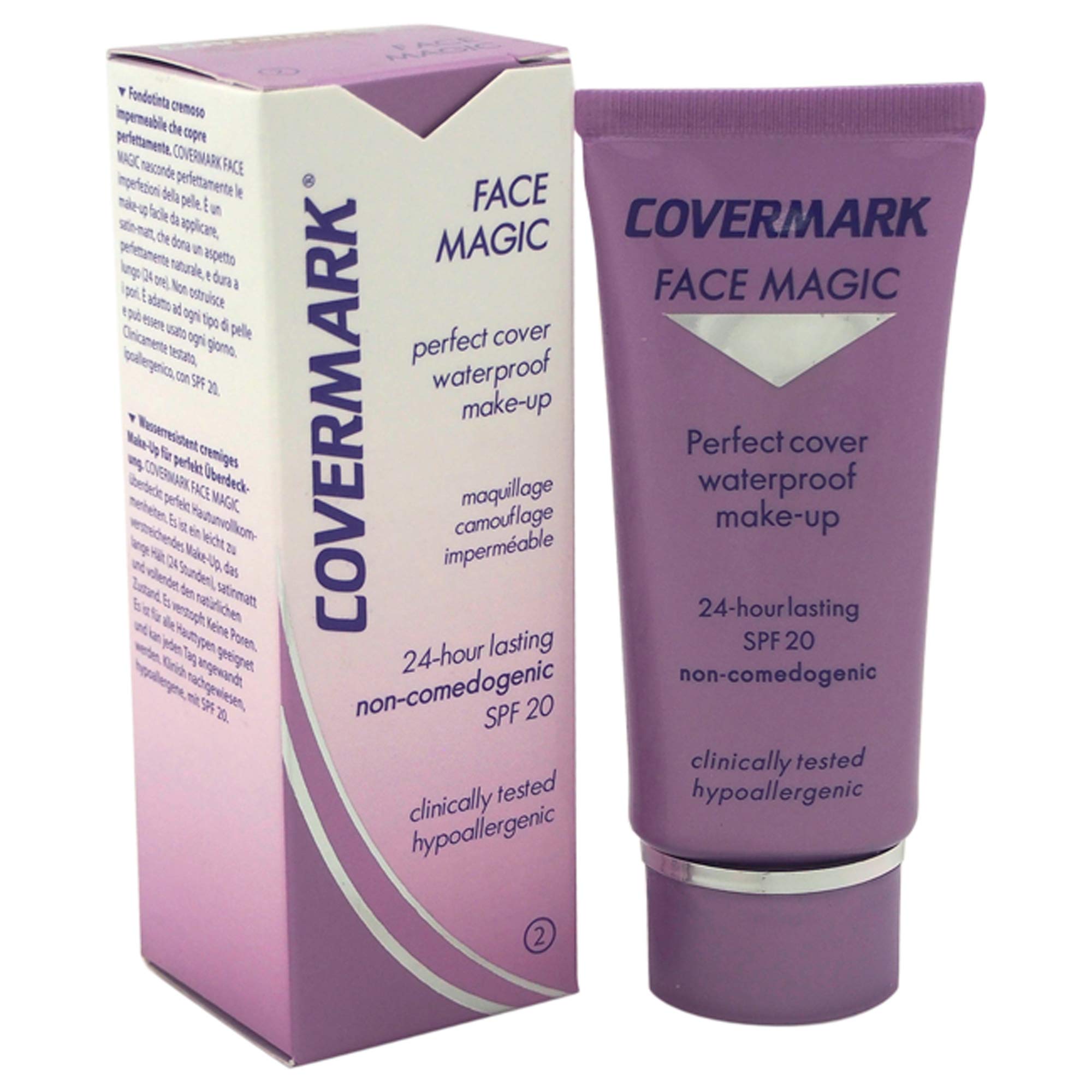 Covermark Shade 2 Face Magic Makeup Foundation - Flawless Full Coverage Liquid Makeup for All-Day Wear | Perfect for Professional Makeup & Everyday Natural Look
