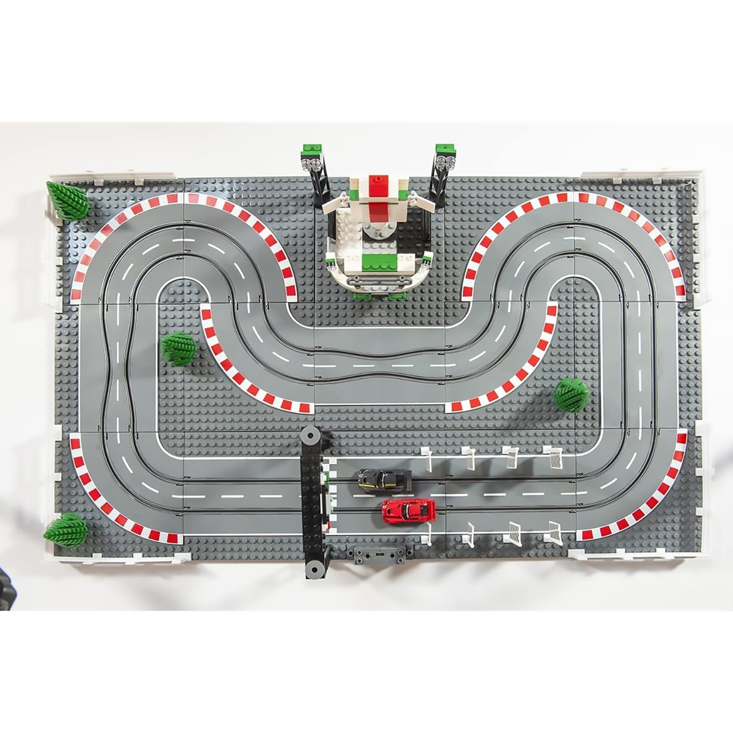 Micro Slot Race Track Playset - Re. El Toys for Kids - Perfect for Indoor Racing Fun & Birthday Gifts