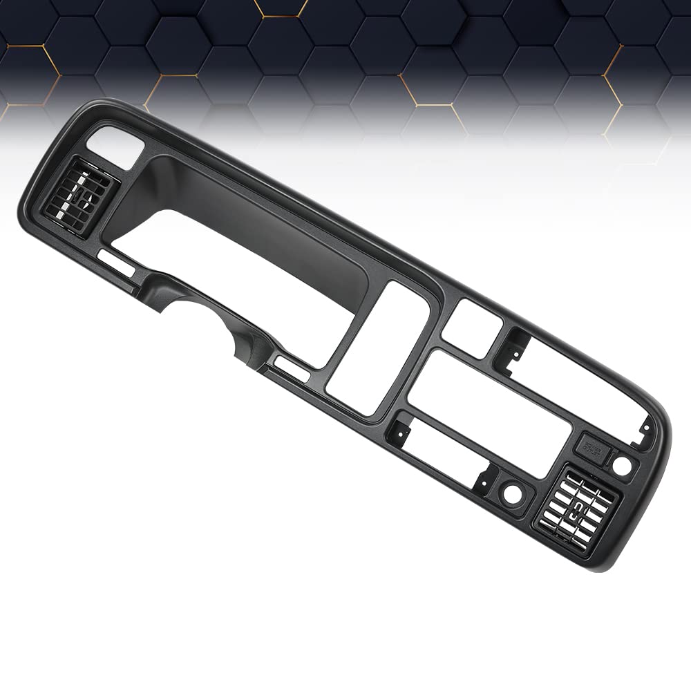 PIT66 Dash Bezel Radio Trim Panel Cover for 1994-1997 Dodge Ram 1500 2500 3500 | Replacement Instrument Cluster Bezel | Perfect for Car Interior Restoration & DIY Installation
