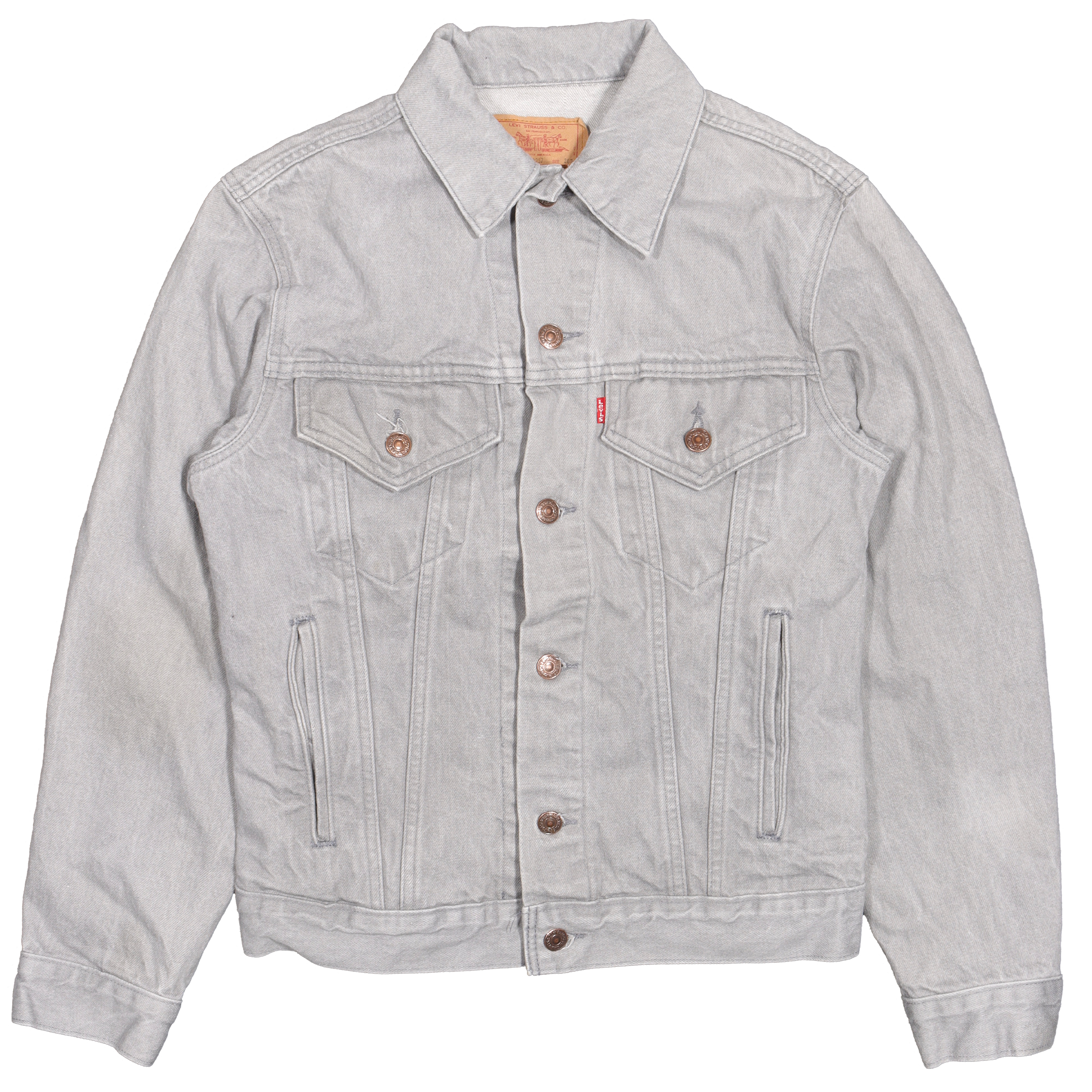Vintage 1980s Levi's Denim Trucker Jacket for Men & Women - Classic Blue Denim Jacket with Button Front & Chest Pockets - Perfect for Casual Outfits, Retro Fashion, and Streetwear Looks