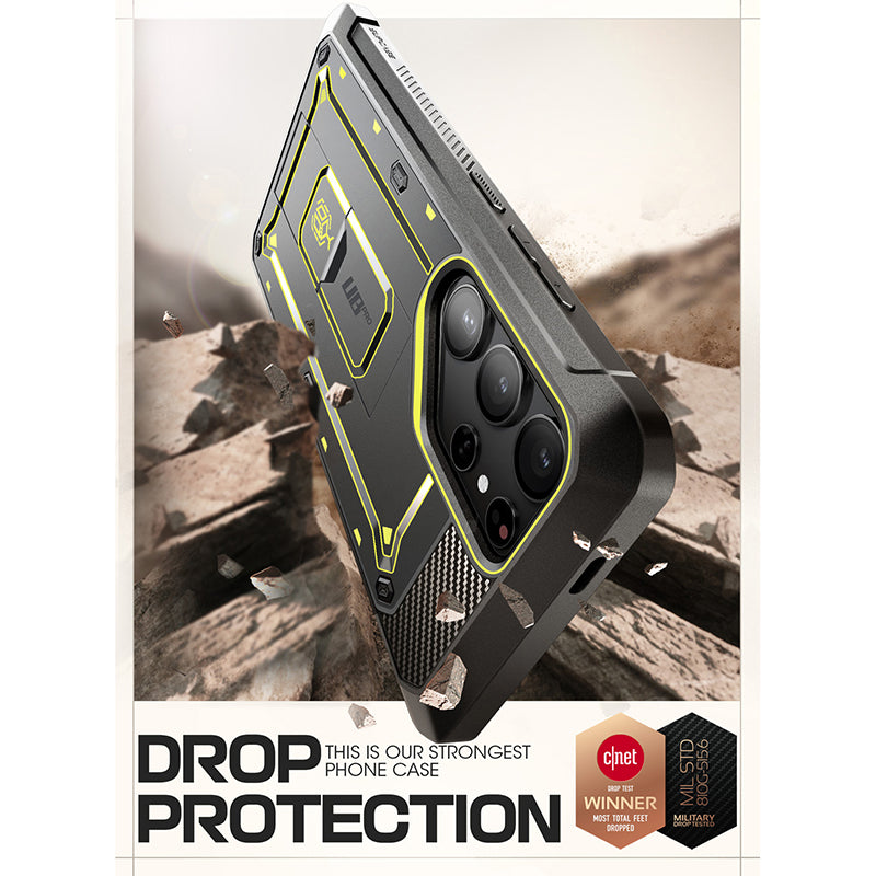 Samsung Galaxy S24 Ultra Unicorn Beetle PRO Case - Heavy Duty Rugged Protective Cover with Bumble Bee Design | Shockproof & Drop Protection for Outdoor, Work & Adventure Use